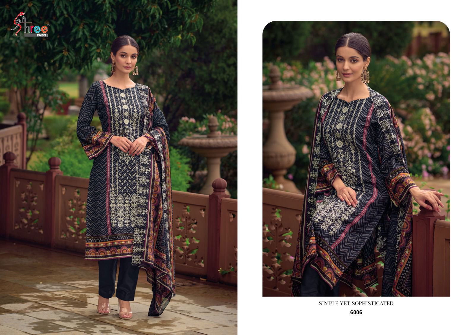 Shree Bin Saeed Lawn Collection Vol 6 Cotton Salwar Kameez
